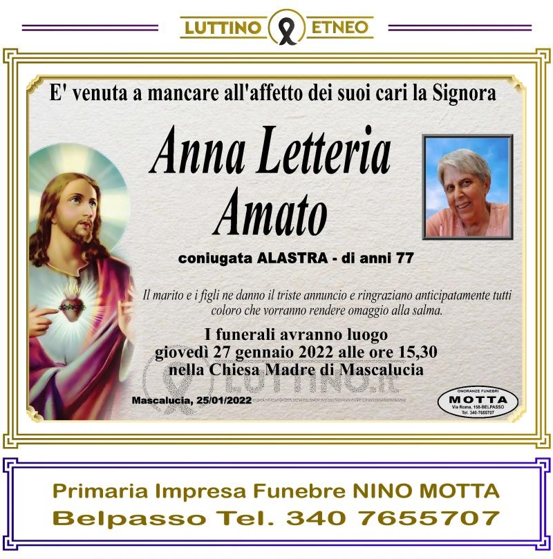 Anna Letteria  Amato 